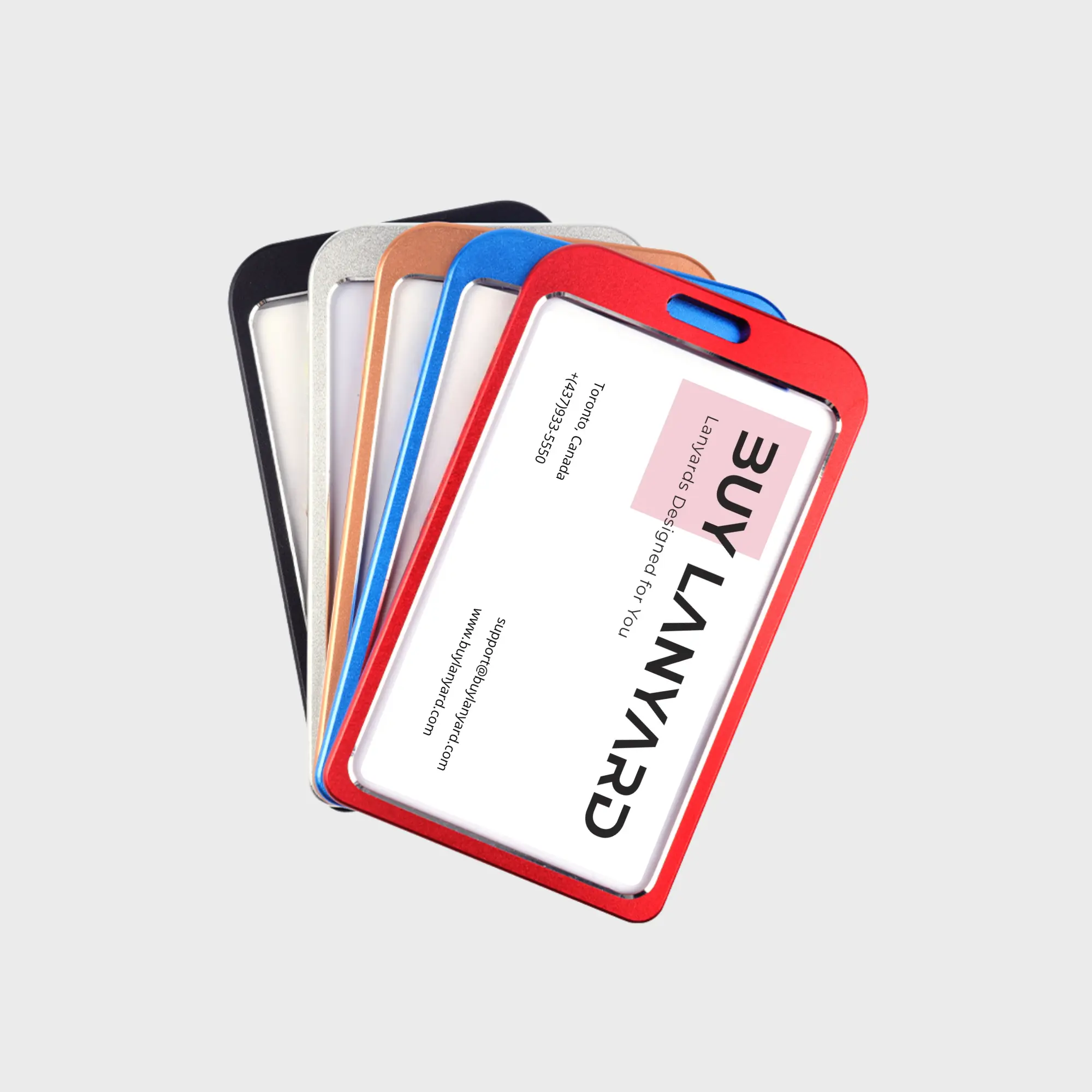 Metal ID Card Holder