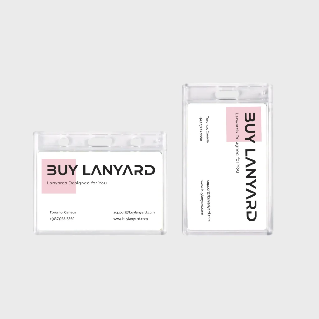 Acrylic ID card Holder