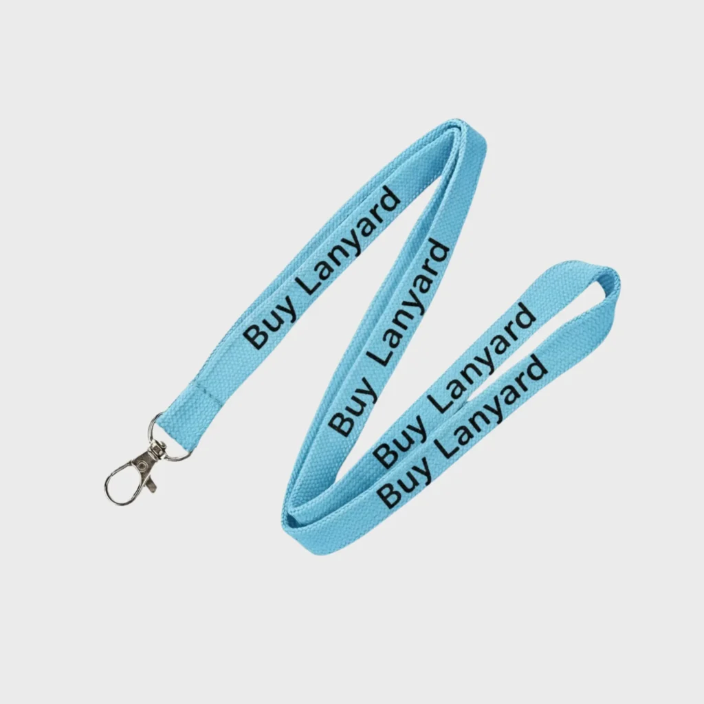 Custom tubular lanyard