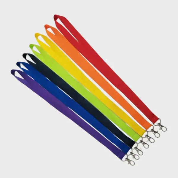 Plain nylon lanyards